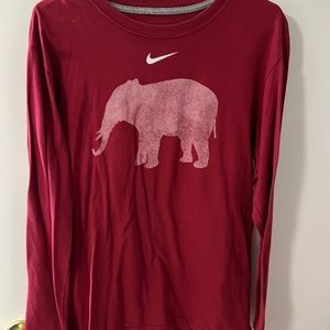 Nike University of Alabama Long-Sleeve Tee - Size Large